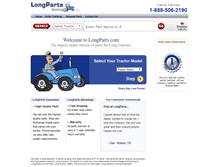 Tablet Screenshot of longparts.com